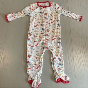 Magnetic Me Kids Pajamas - Red and White